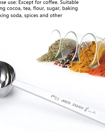  30ML Stainless Steel Coffee Bean Scoop , powder Scoop