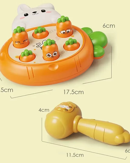 Hit the carrot for the rabbit Baby Toy 