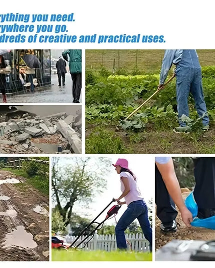 300PCS Disposable Waterproof plastic Shoe Cover 