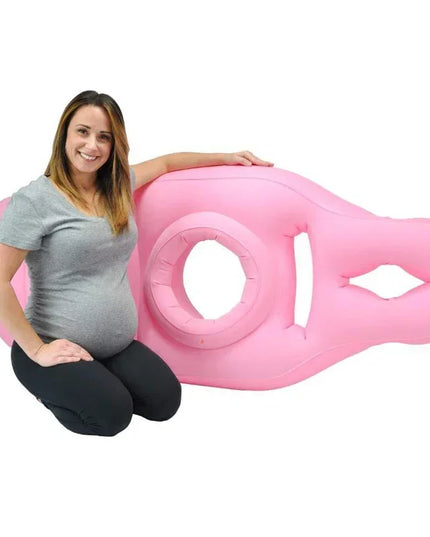 Inflatable Pregnancy Support Pillow for Comfortable Sleeping & Relaxation