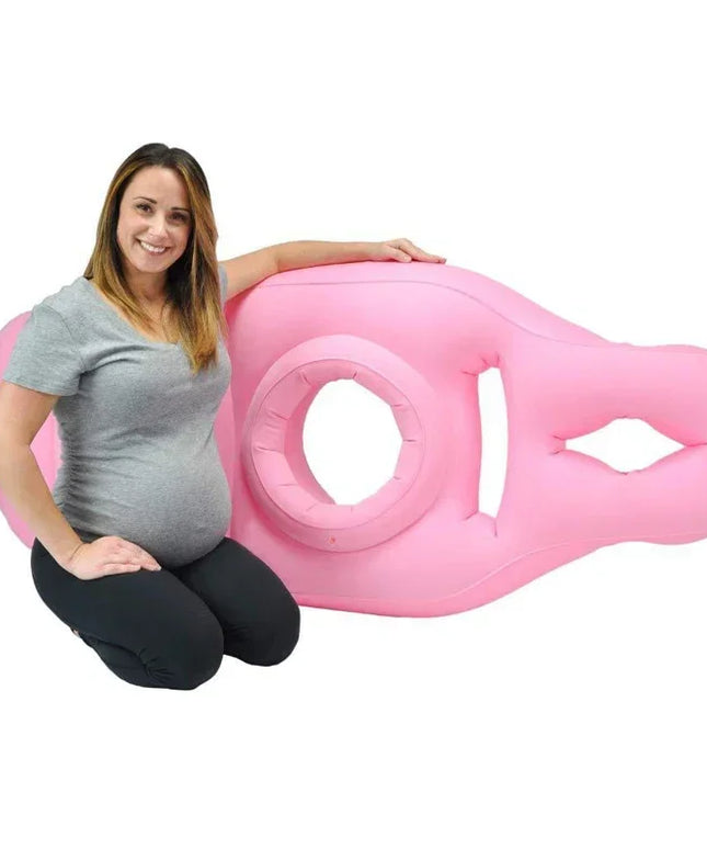 Inflatable Pregnancy Support Pillow for Comfortable Sleeping & Relaxation