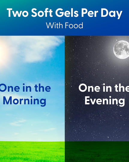 AREDS 2 Eye Vitamins, #1 Eye Doctor Recommended Brand, Lutein & Zeaxanthin Supplement with Vitamin C, Vitamin E, Zinc, and Copper, 120 Softgels (Minigels)