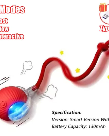 PlayBall - smart Obstacle Avoidance Interactive and durable Cat / dog toy ball with different modes