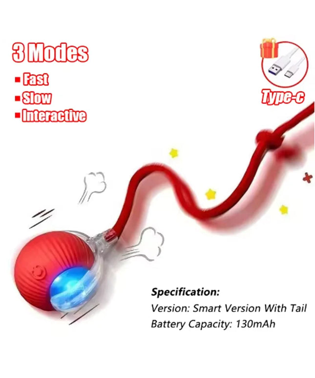PlayBall - smart Obstacle Avoidance Interactive and durable Cat / dog toy ball with different modes