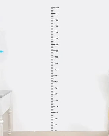 Height Sticker 0-200Cm Sticker, Self-Adhesive Height measurement 