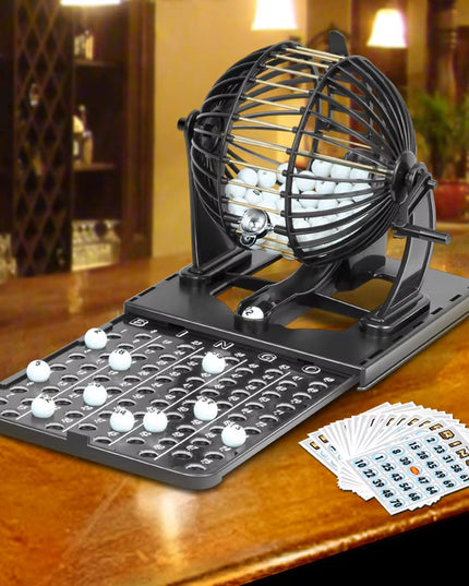 Bingo - bingo spinning Lottery cage game 