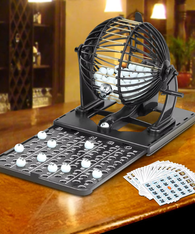 Bingo - bingo spinning Lottery cage game 