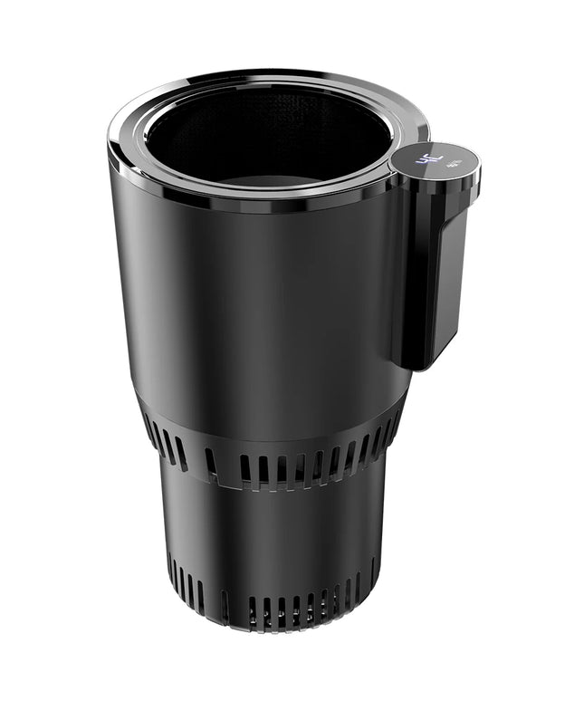 12V Electric 2 in 1 Car Heating and Cooling Cup with Digital Display 