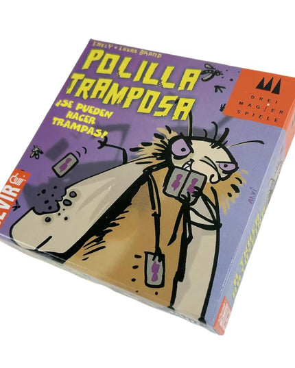 POLILLA TRAMPOSA -Mogel Motte Polilla Cards Board Game Devir-Game 