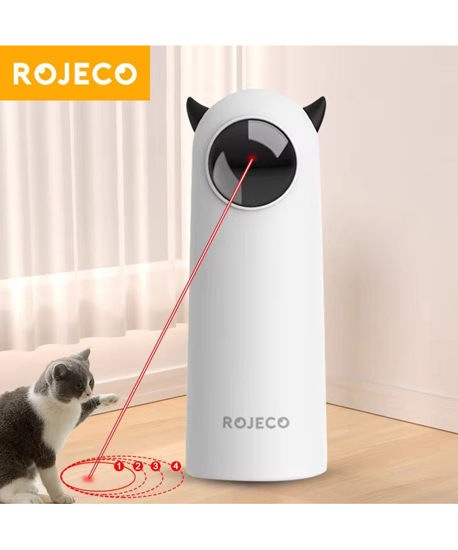 Smart Interactive LED Laser Teasing Cat Indoor Toy 