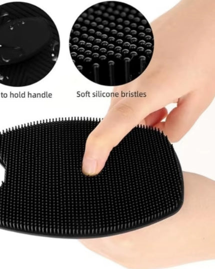 Soft Silicone Exfoliating Shower Massage Body Cleanser/ Scrubber 