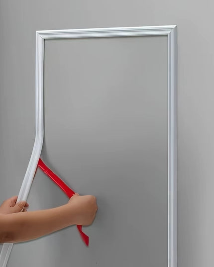 1 Roll of 3-Meter Elegant PVC Self-Adhesive Decorative Strip ,Soft and Flexible, Suitable for Walls, Floors, and Cabinet