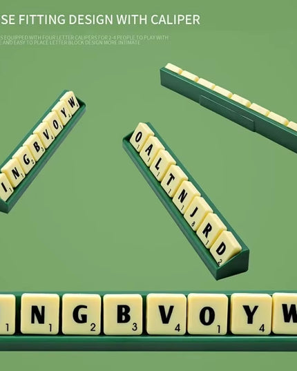 2-4 Players English Spelling educational Puzzle family board Game