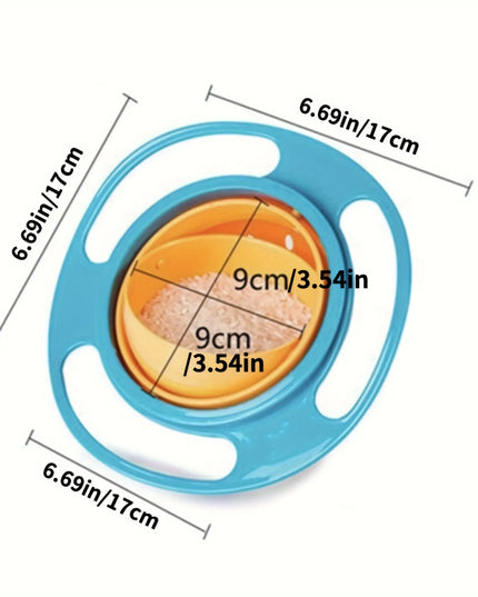 360° Spill-Proof Gyro Bowl for Kids