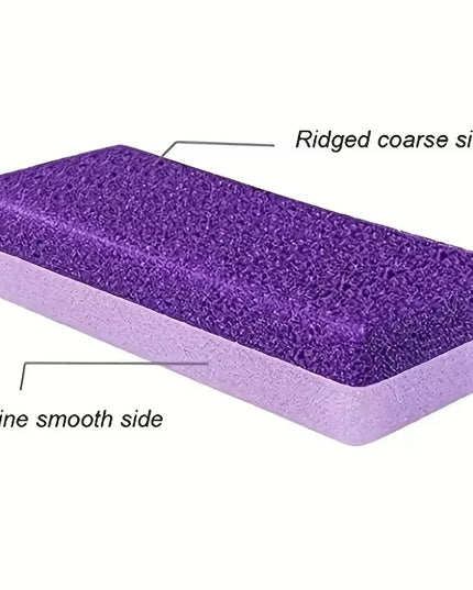 2PCS Foot Pumice Stone / feet scrubber / Foot File for Dead Skin Removing and pedicure 