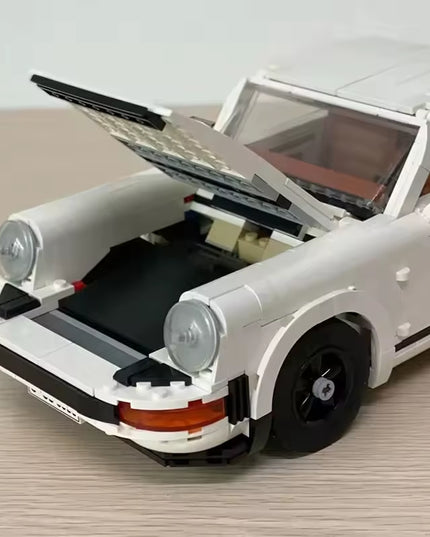 DIY Retro classic porsche building block decoration- 1458PCS