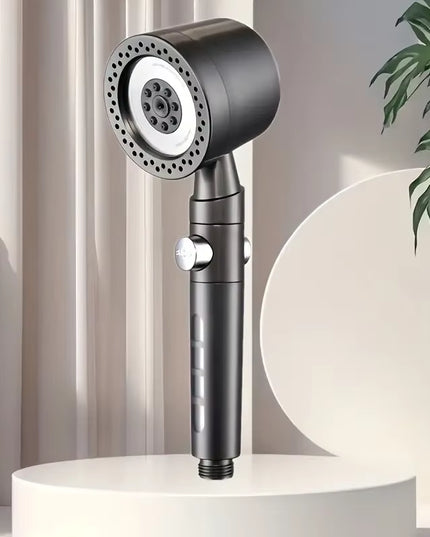 High Pressure Water Saving Filter Shower Head with 5 pressure Modes- set with 5 filter or 1.5M extension