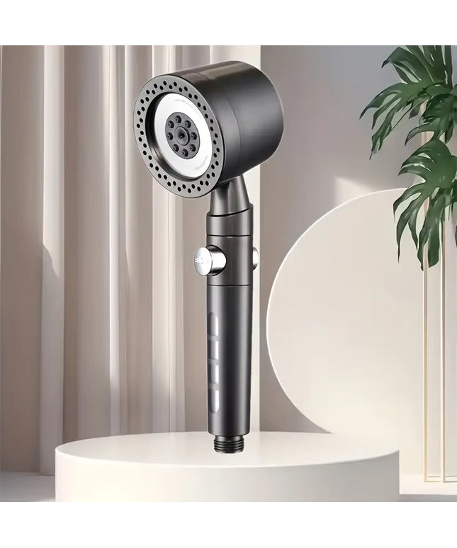 High Pressure Water Saving Filter Shower Head with 5 pressure Modes- set with 5 filter or 1.5M extension