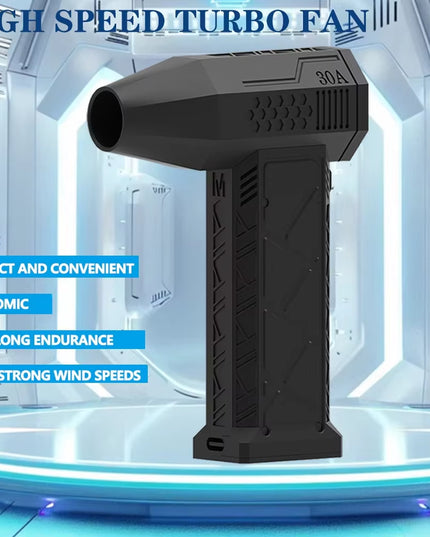130000RPM Wind Speed Turbo Jet Fan, Multi use adjustable powerful air blower garden cleaning, car wash, fire..