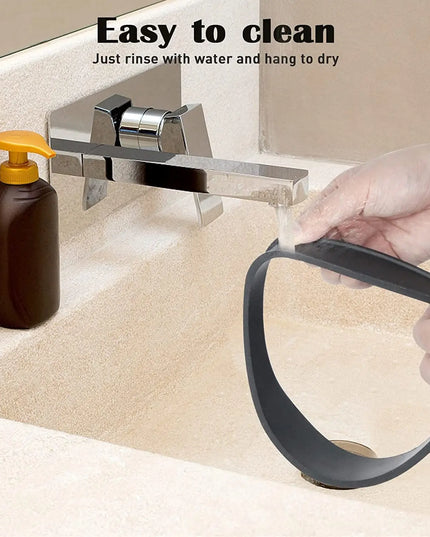 Men's DIY Home Haircuts headband -  Curved Silicone design haircut/ Neckline Shaving Template and Guide 