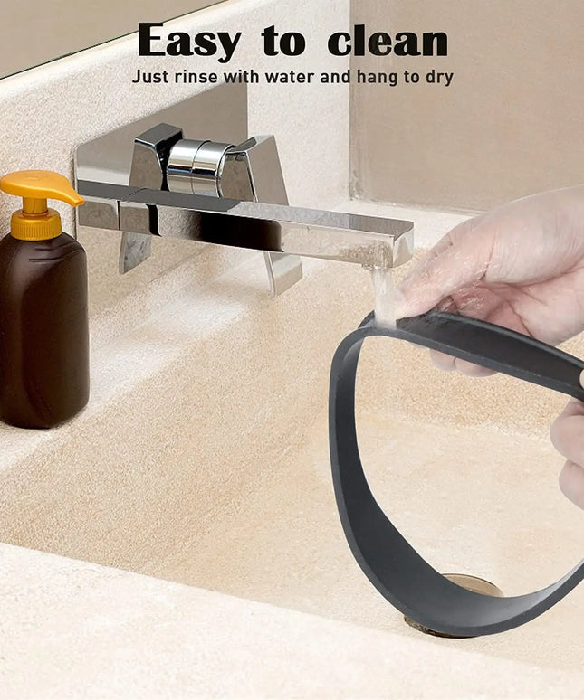 Men's DIY Home Haircuts headband -  Curved Silicone design haircut/ Neckline Shaving Template and Guide 