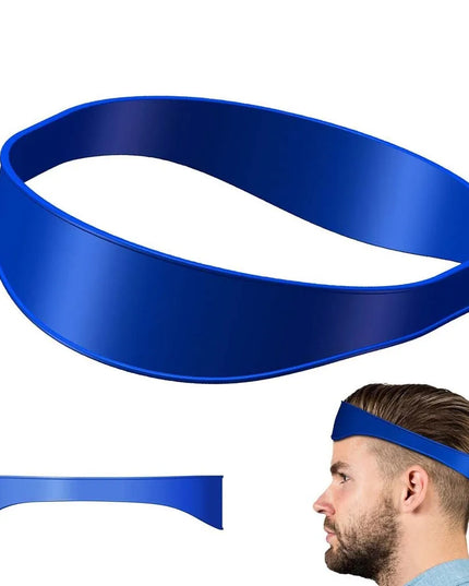 Men's DIY Home Haircuts headband -  Curved Silicone design haircut/ Neckline Shaving Template and Guide 