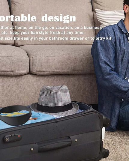 Men's DIY Home Haircuts headband -  Curved Silicone design haircut/ Neckline Shaving Template and Guide 