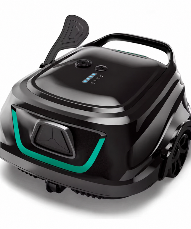 Smart Wireless Pool Vacuum Cleaner with Auto-Parking & Dual-Layer Filtration