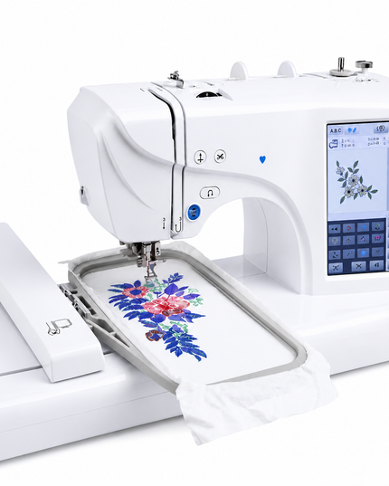 MRS600 Automatic Sewing & Embroidery Machine with 7" LCD Touchscreen