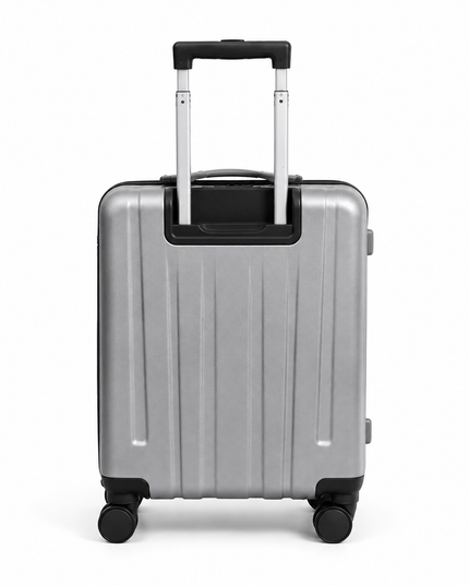 18-Inch Smart Carry-On Luggage with USB Charging Port, Cup Holder & Front Laptop Compartment