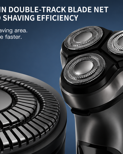 Rechargeable 3D Rotary Electric Shaver for Men -  USB