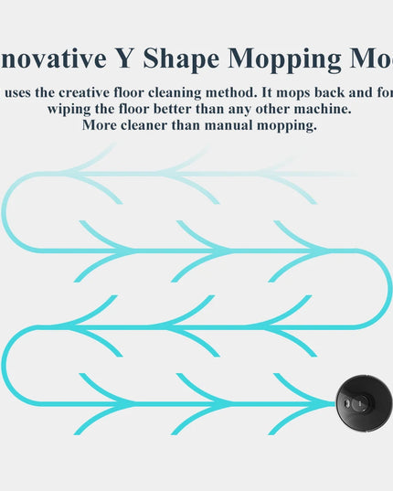 X8 Smart Robot Vacuum Cleaner & floor mopping with Laser System