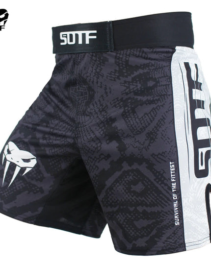 SOTF Snake- MMA / kickboxing / mauy thai Breathable comfortable Sports shorts