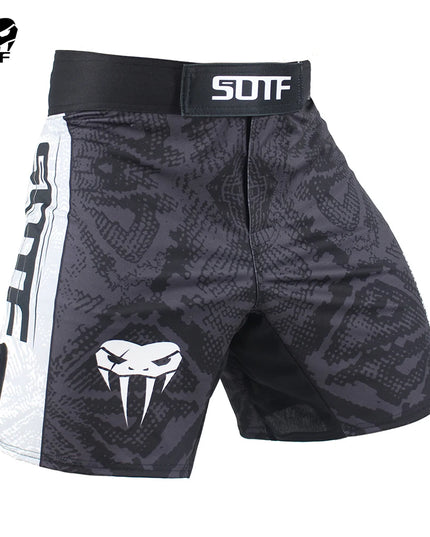 SOTF Snake- MMA / kickboxing / mauy thai Breathable comfortable Sports shorts