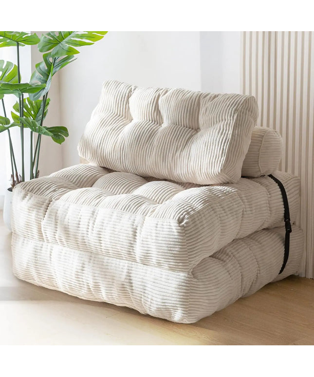 Comfy - Aesthetic foldable single couch / Turns into a bed