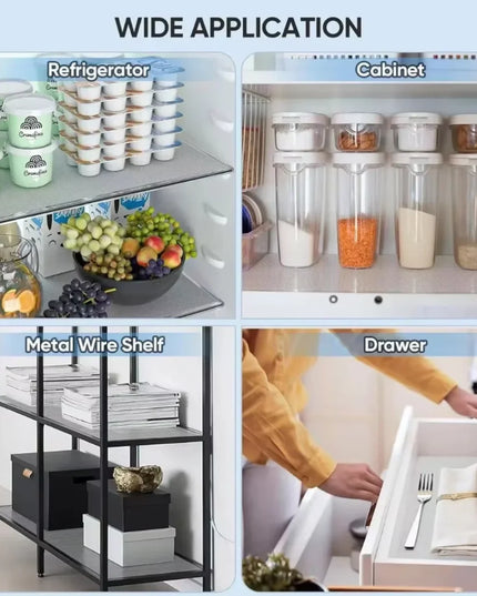 Shelf Mat-30x150cm transparent waterproof & reusable kitchen/drawer Mat roll