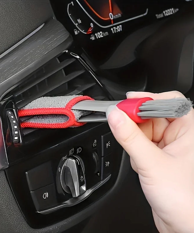 Car AC vent Cleaning Tool & Multi-Purpose Dust Brush for detailing