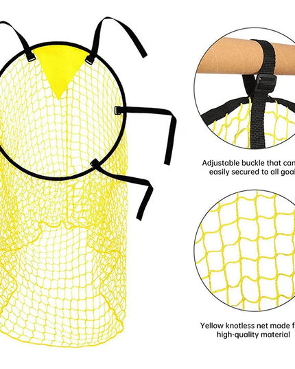 Football / soccer net target practice