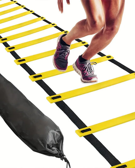 6M Agility Ladder Nylon Straps for Speed Training and Sports Flexibility 