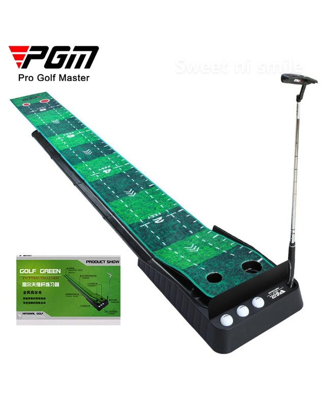 Mini Golf - 3M practice Golf Putting Mat Golf Putter at home 