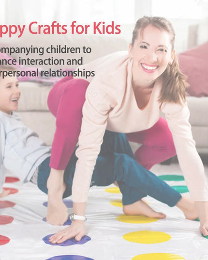 Twist Game Funny Kid Family Body Twist Move Mat Board Game Party Fun Board Games Party Game Family Game