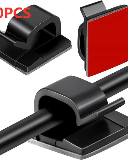 Cable Clips -50pcs Wire Winder Holder organizer clips