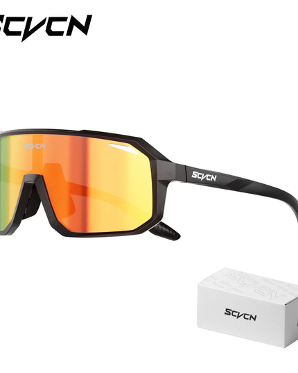 SCVCN - Men's all weather adaptive adjustable multi use sunglasses & sports glasses (Cycling/skiing/jogging/golf ) UV400 