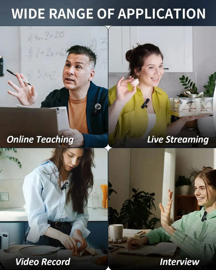 MiniMic -K60  Wireless Lavalier Audio Microphone 