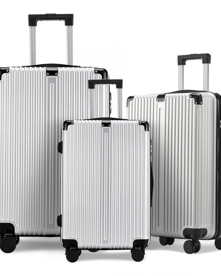 3Pcs  Spacious ,Durable and light weight Luggage set 20/24/28 with Corner Protectors & 360 Spinner Wheels 