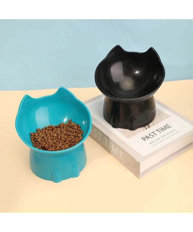 Whiskerware tilted and Elevated Cat Bowl 1pcs