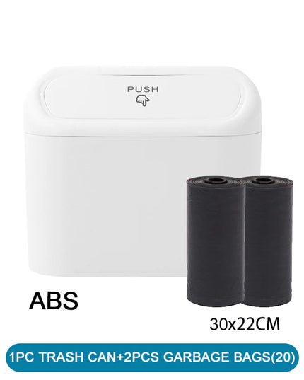 CarTrashCan- with plastic bags