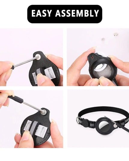 Cat Airtag Collar - Reflective Adjustable waterproof Collar 