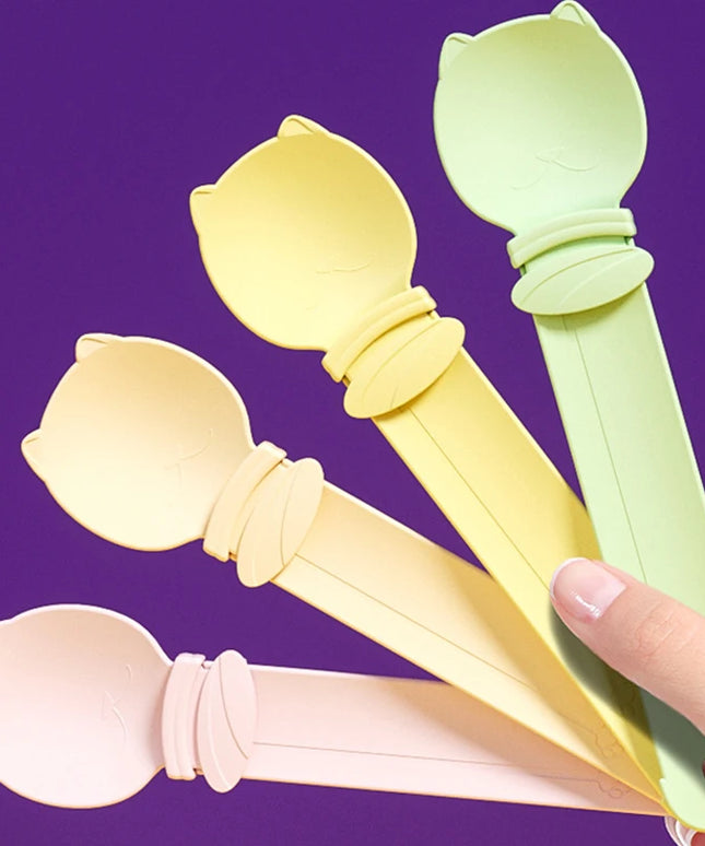 TreatFeader- 2Pcs Cat wet treat Squeeze Spoon 