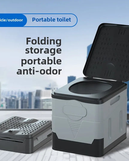 Portable & Folding car Toilet camping / emergencies 